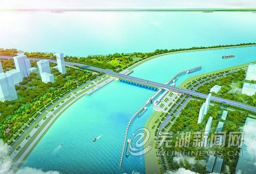 澛港閘(橋)工程橫亙漳河，是流域治理的關(guān)鍵性工程，包括澛港閘工程和澛港大橋改造工程兩部分。其中，澛港閘規(guī)模為大(Ⅱ)型，澛港大橋道路等級(jí)為一級(jí)公路兼城市主干道，雙向八車道。為了節(jié)省投資和土地資源，對(duì)道路、航運(yùn)、水閘樞紐工程功能進(jìn)行最佳整合，避免重復(fù)建設(shè)，工程采取了閘橋合建的方式。
